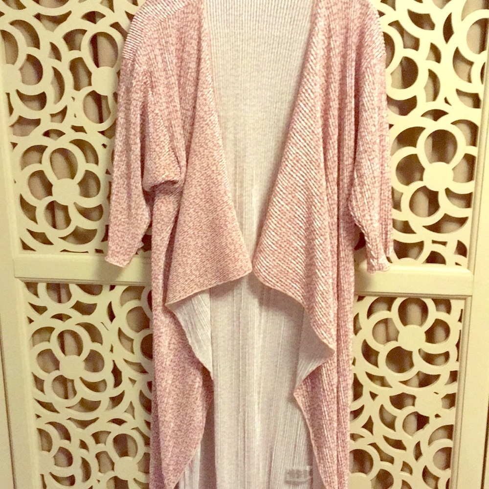 Rose gold, silky lularoe Shirley kimono